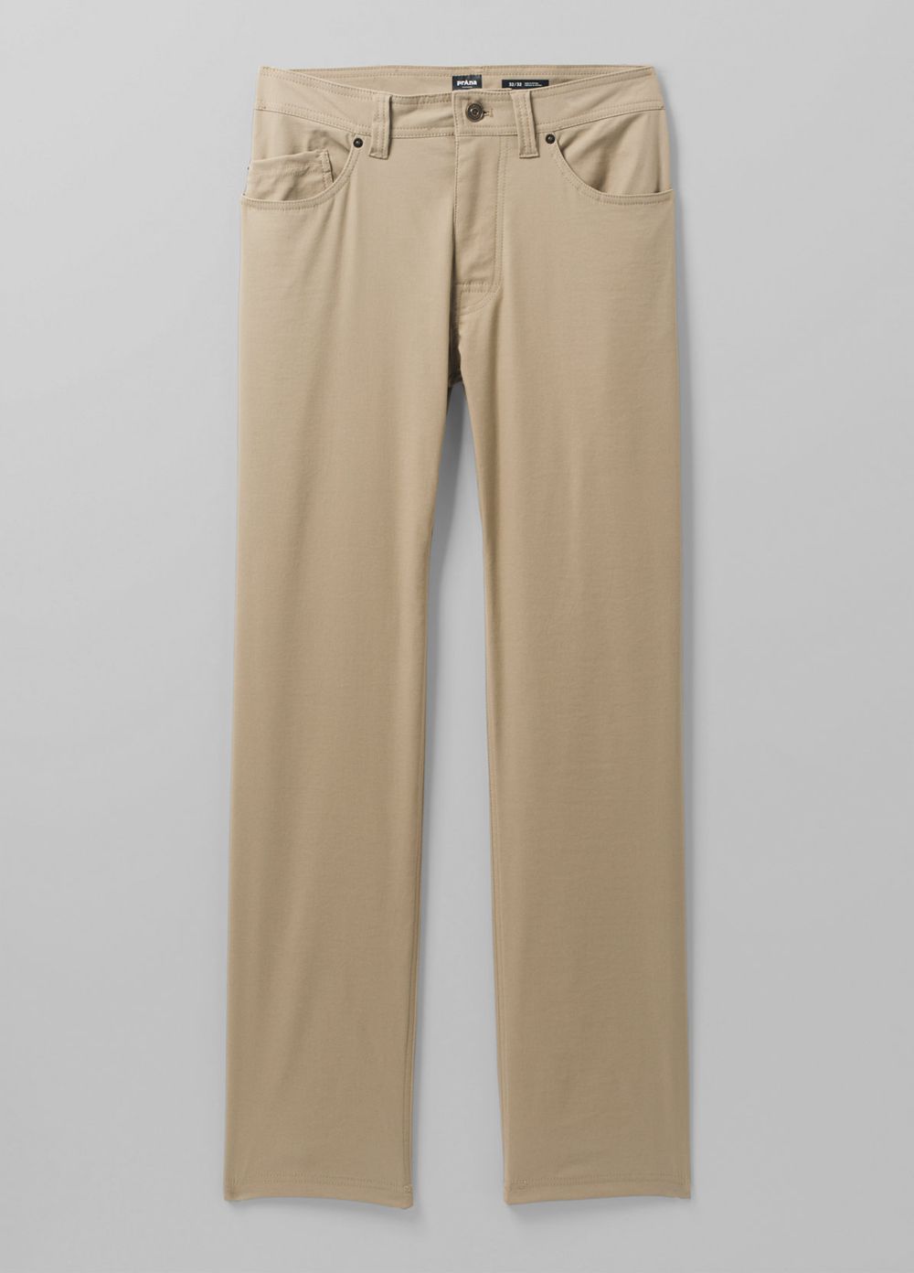 Beige Men's PrAna Brion II Pants | 16204-BROL