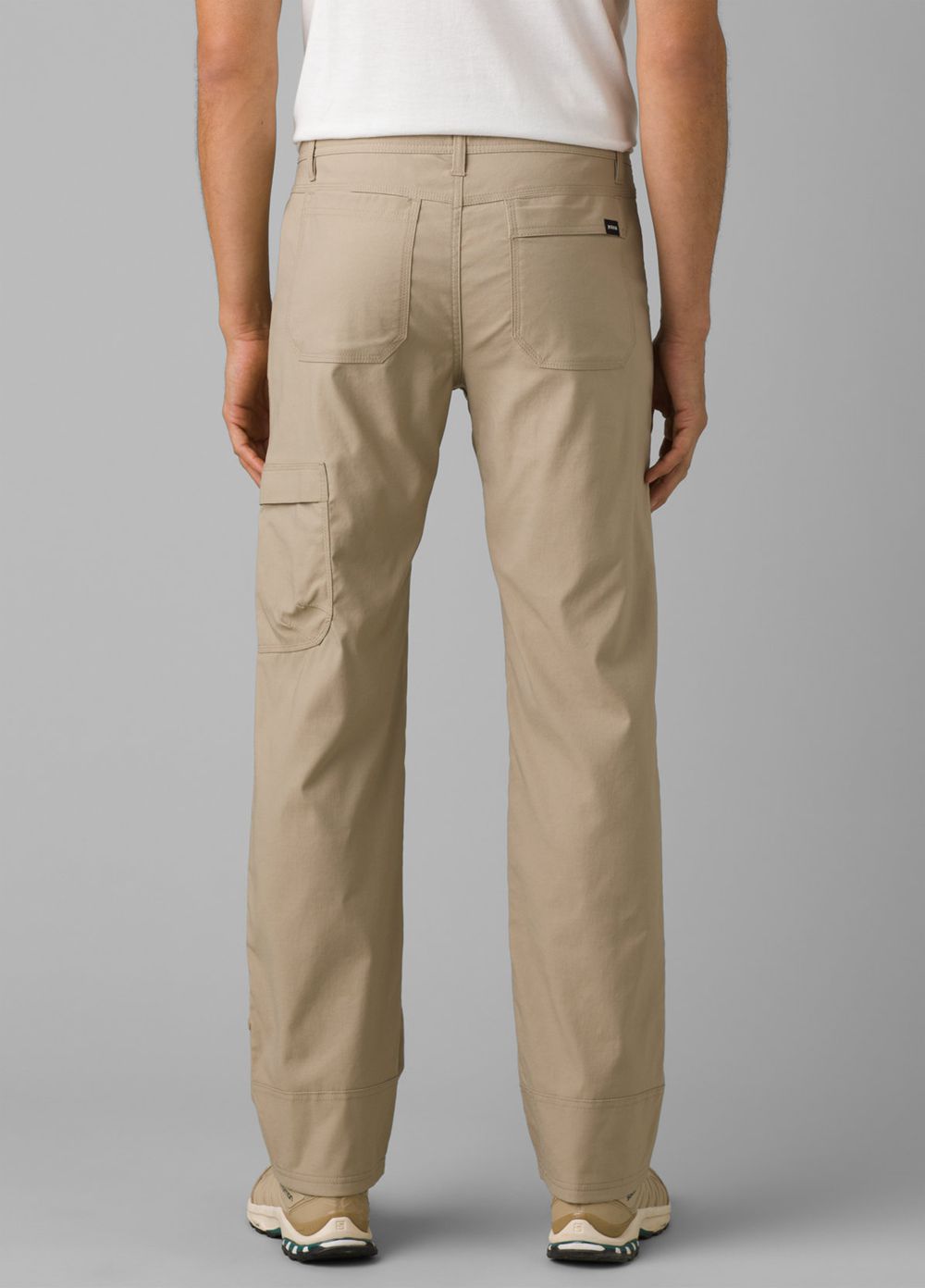 Beige Men's PrAna Stretch Zion II Pants | 69287-WATB