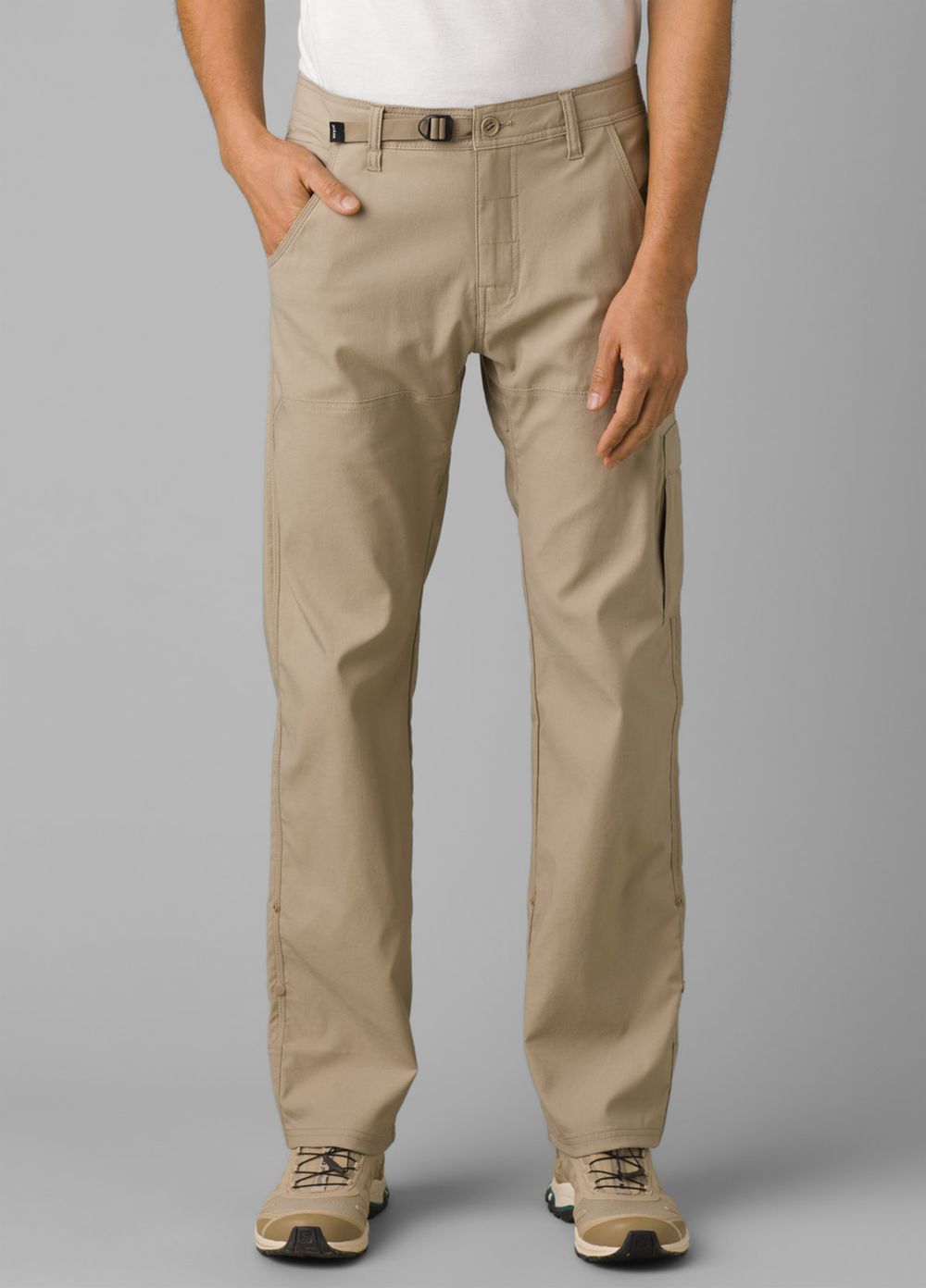 Beige Men\'s PrAna Stretch Zion II Pants | 69287-WATB