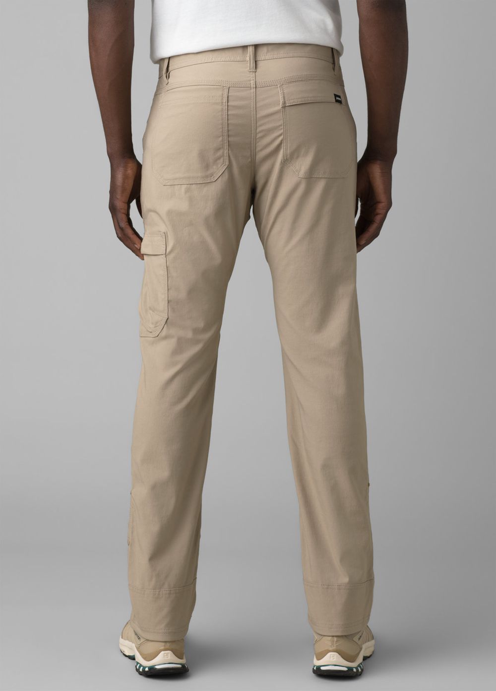 Beige Men's PrAna Stretch Zion Slim II Pants | 24059-MINE