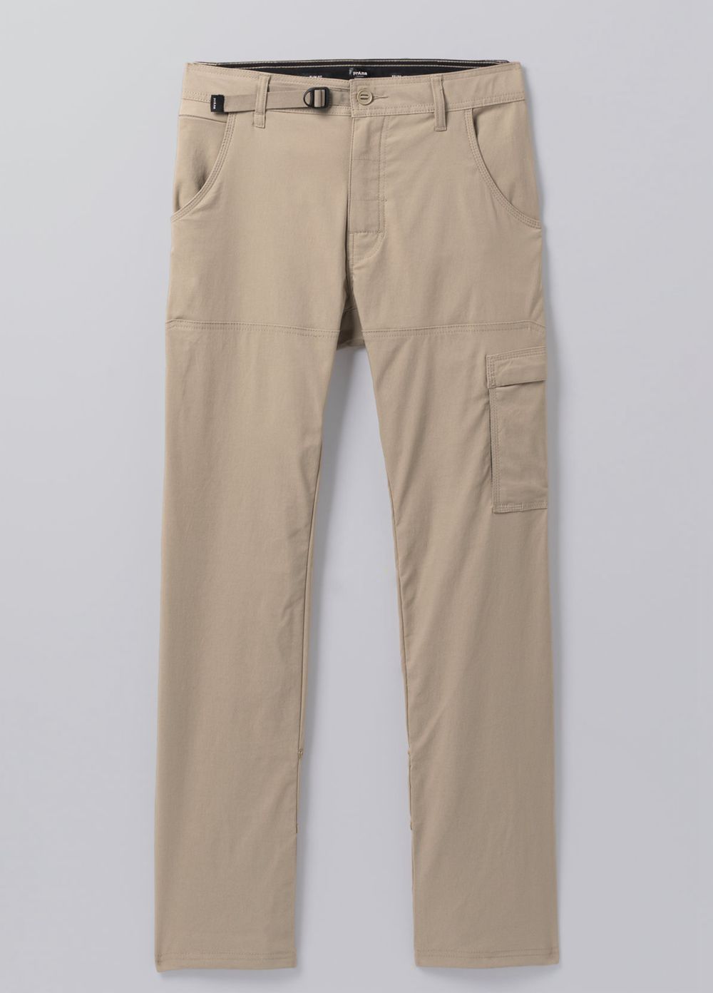 Beige Men's PrAna Stretch Zion Slim II Pants | 24059-MINE