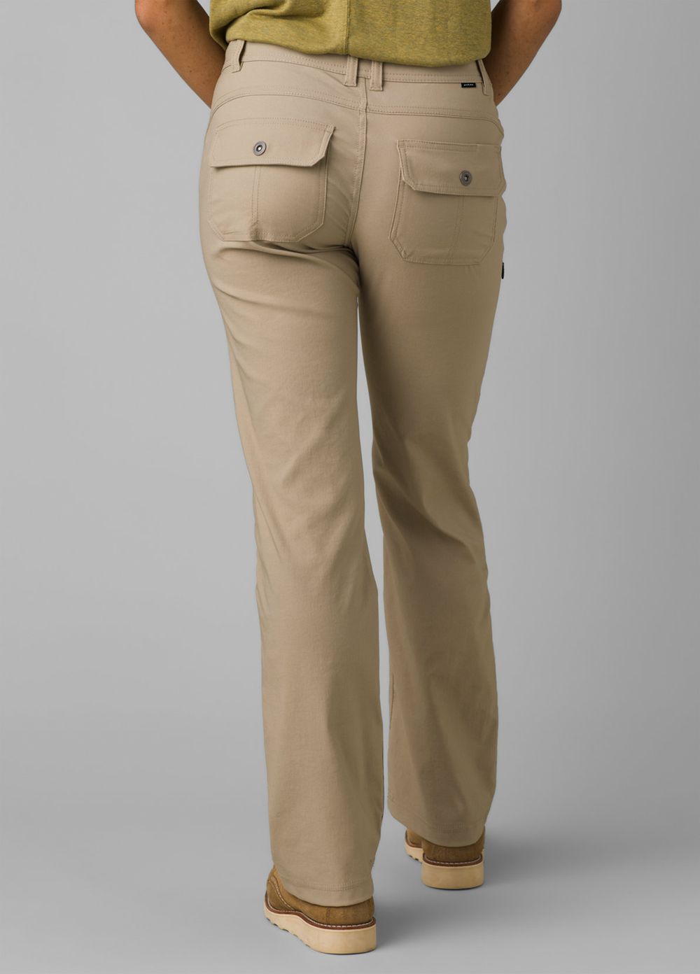 Beige Women's PrAna Halle II Pants | 85730-MVTO