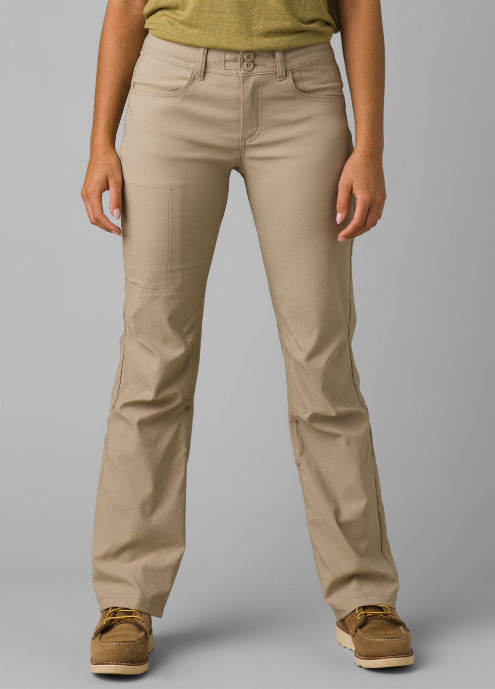 Beige Women\'s PrAna Halle II Pants | 85730-MVTO