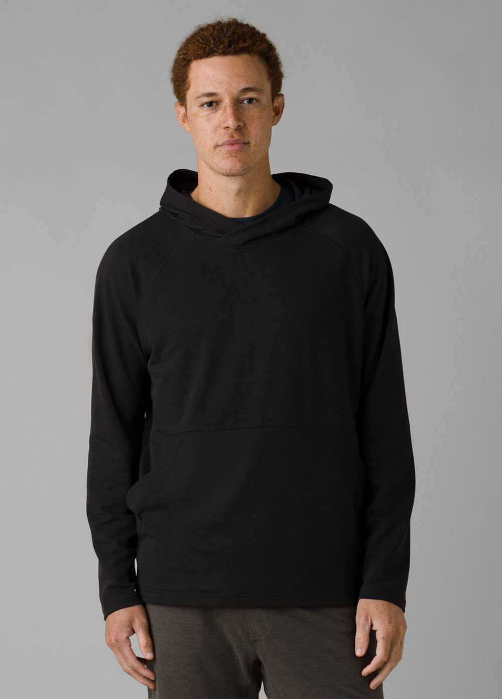 Black Men\'s PrAna Altitude Tracker Hoodie | 87429-OJLW