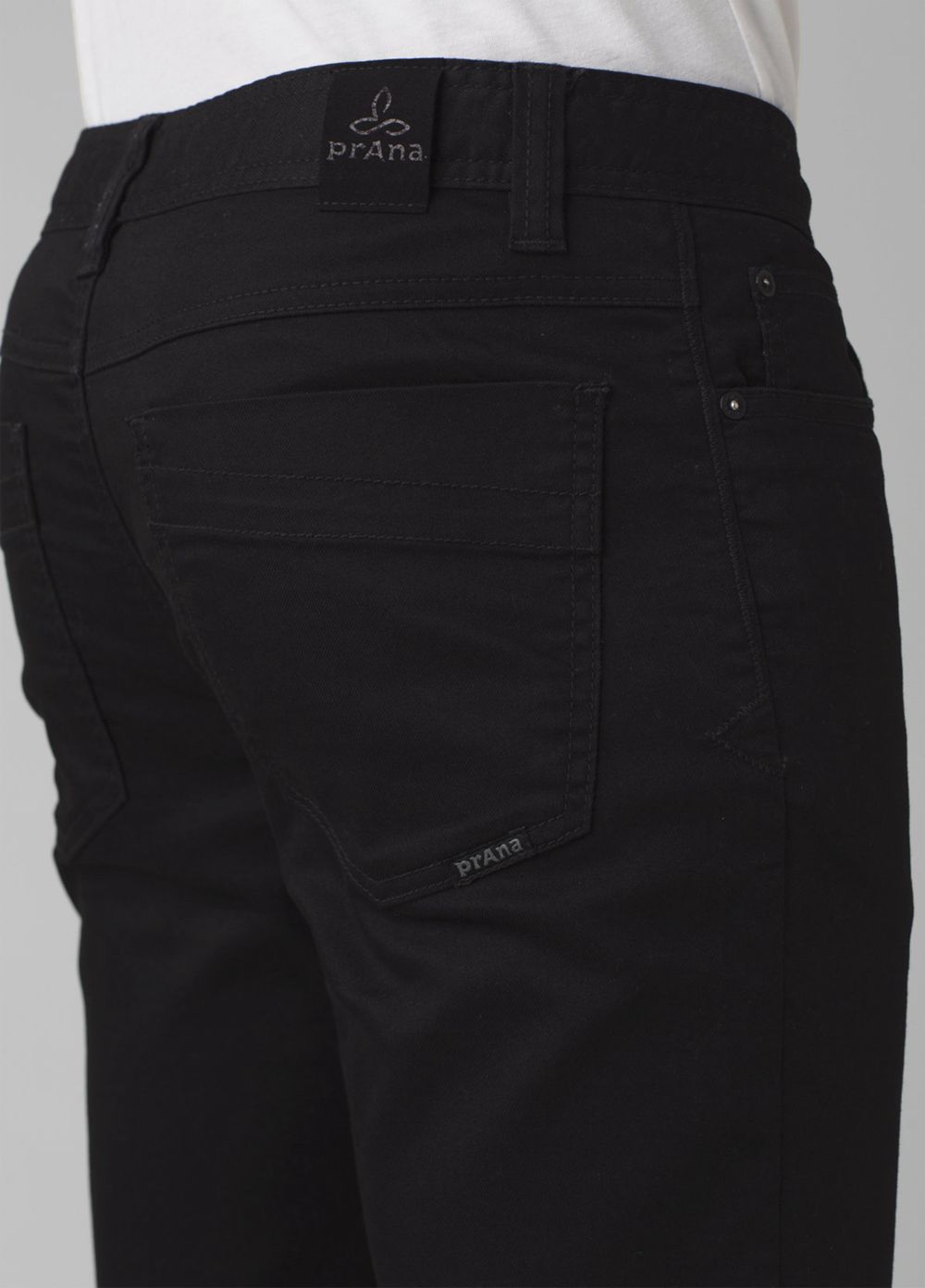 Black Men's PrAna Bridger Jeans | 56874-NXMW