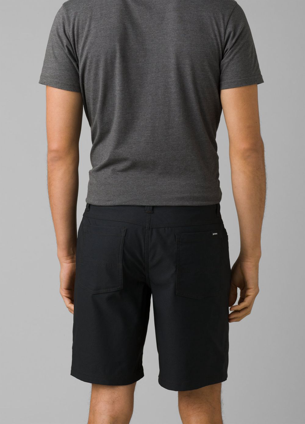 Black Men's PrAna Brion II Shorts | 63015-GPRK