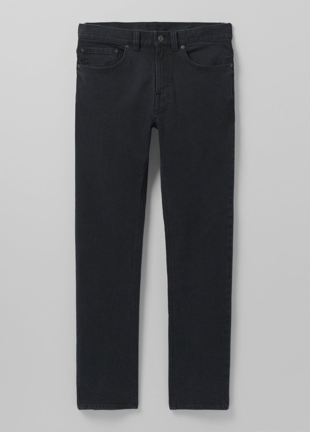 Black Men's PrAna Feener Jeans | 19802-ZOQP