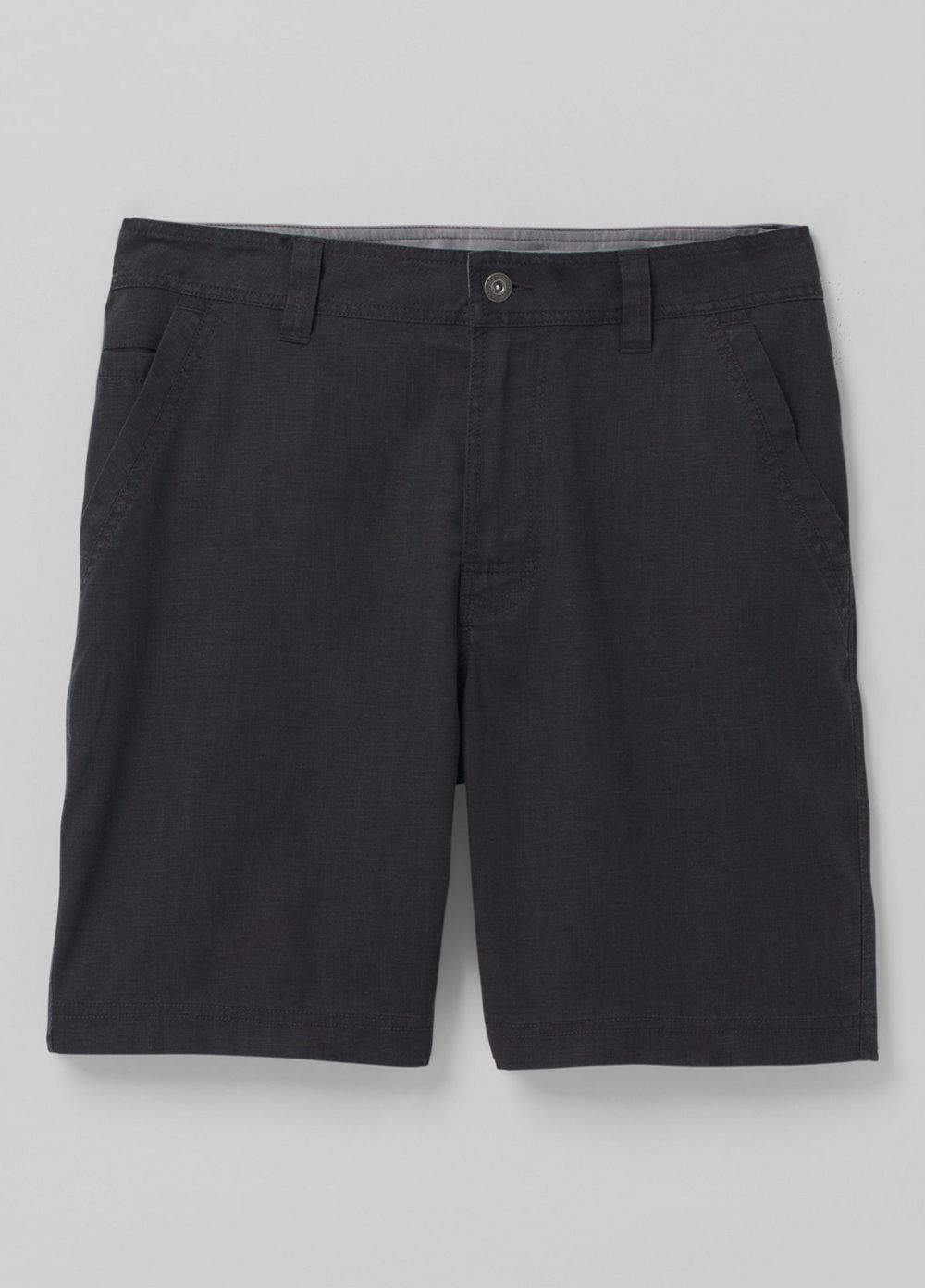 Black Men's PrAna Furrow Shorts | 75460-YIHG