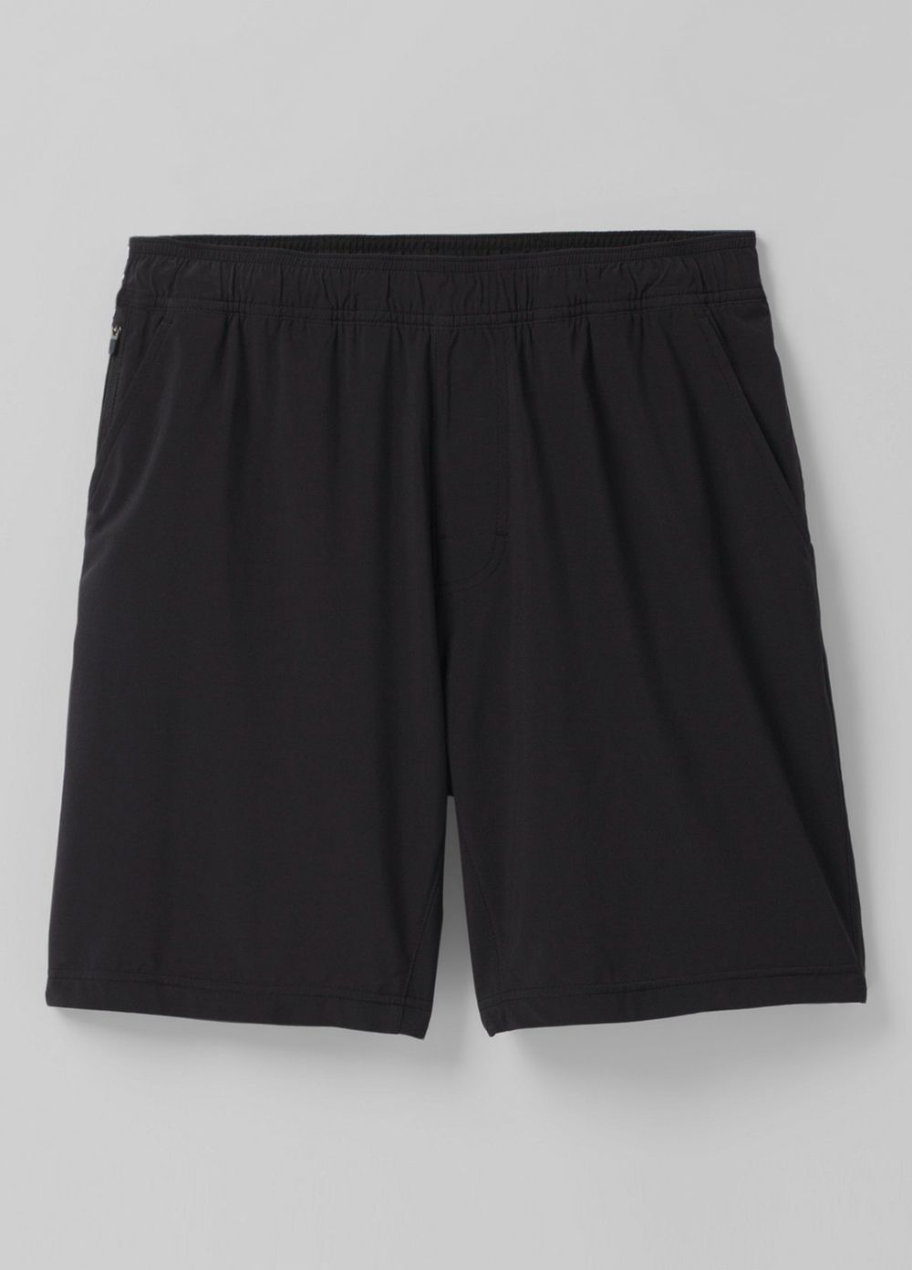 Black Men's PrAna Heiro Lined Shorts | 34619-OJLH