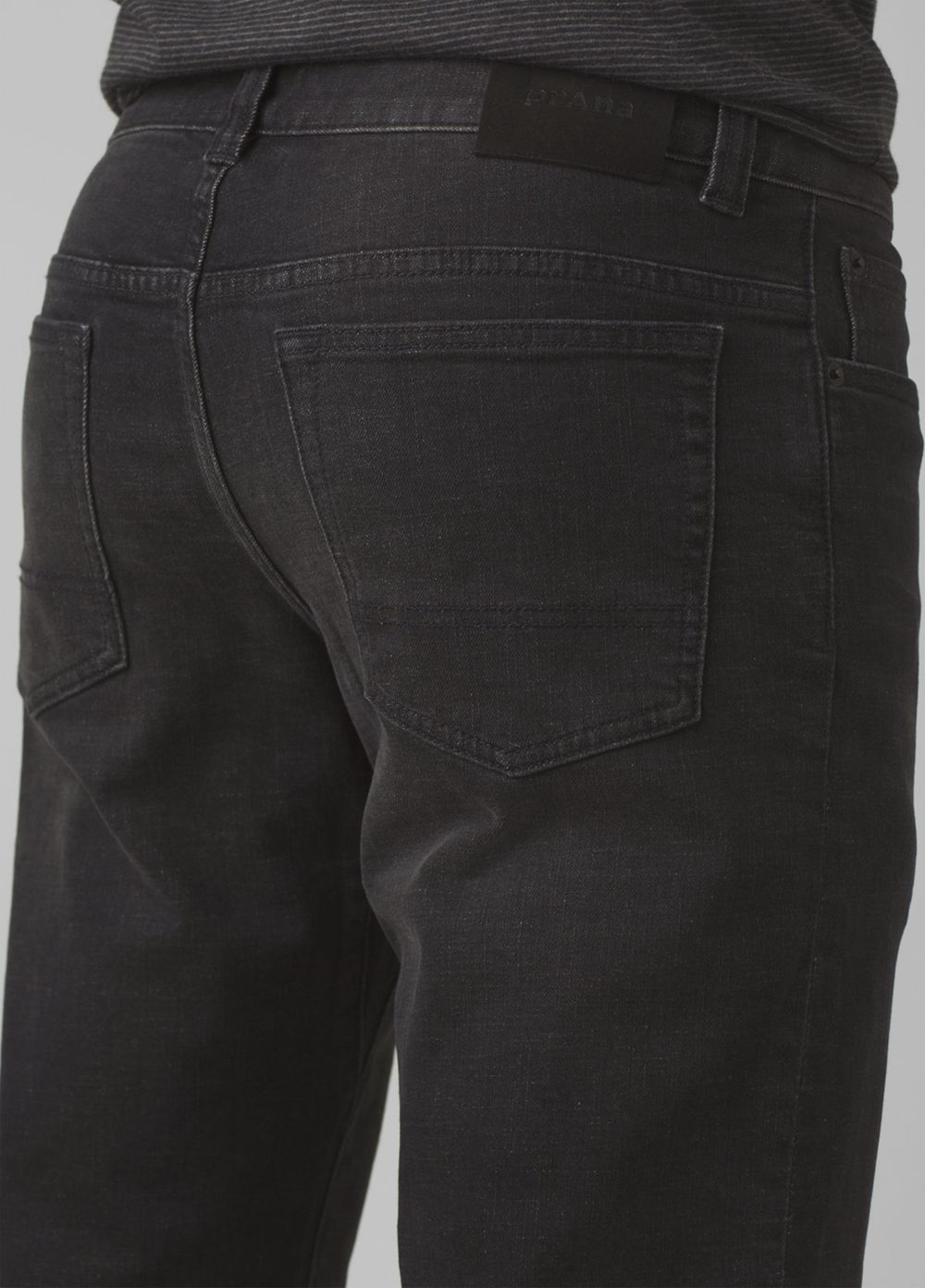 Black Men's PrAna Hillgard Jeans | 96250-CKWH