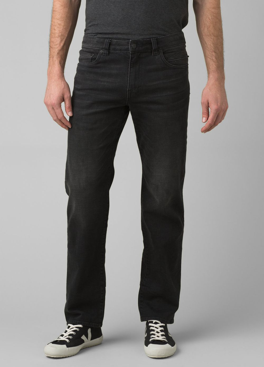 Black Men\'s PrAna Hillgard Jeans | 96250-CKWH