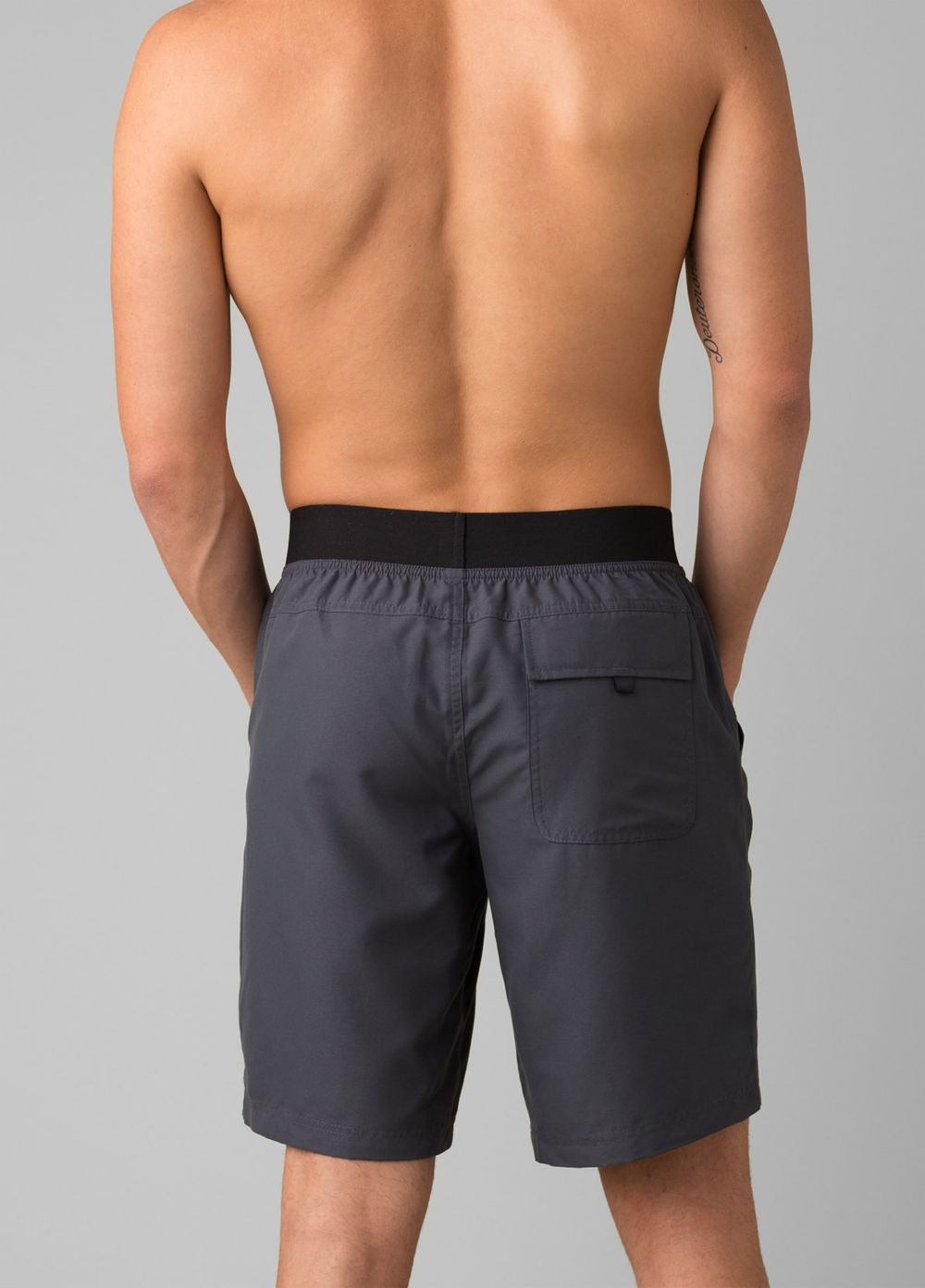 Black Men's PrAna Mojo Shorts | 39061-HGZA