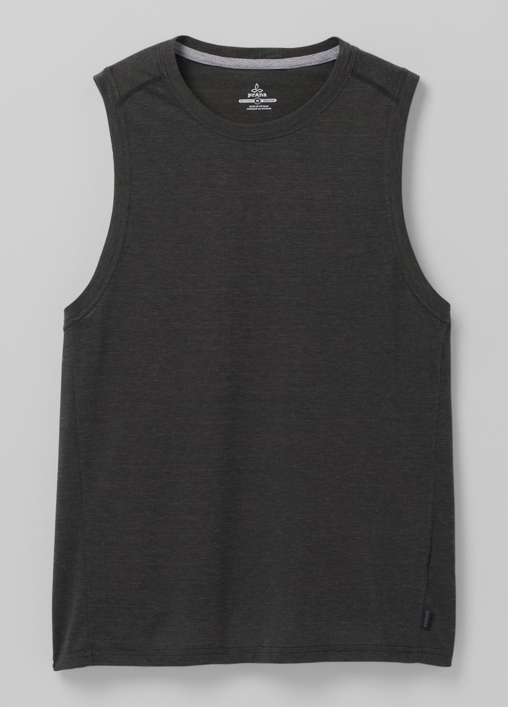 Black Men's PrAna Prospect Heights Tank Top | 73261-YFGI