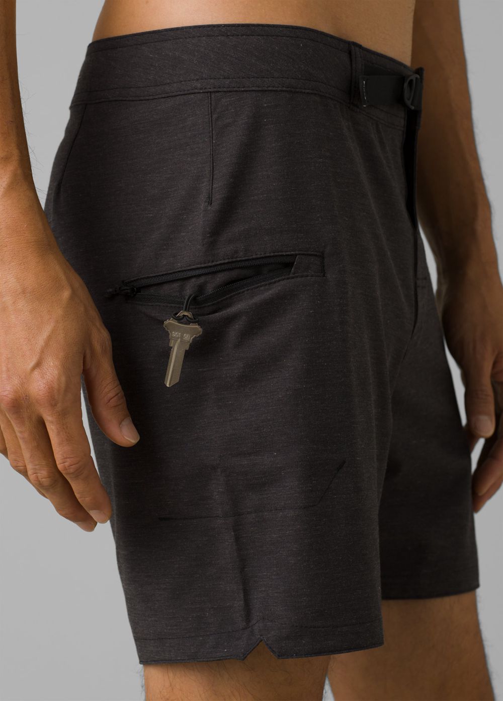 Black Men's PrAna Rock Shock Boardshorts | 90314-SLKO