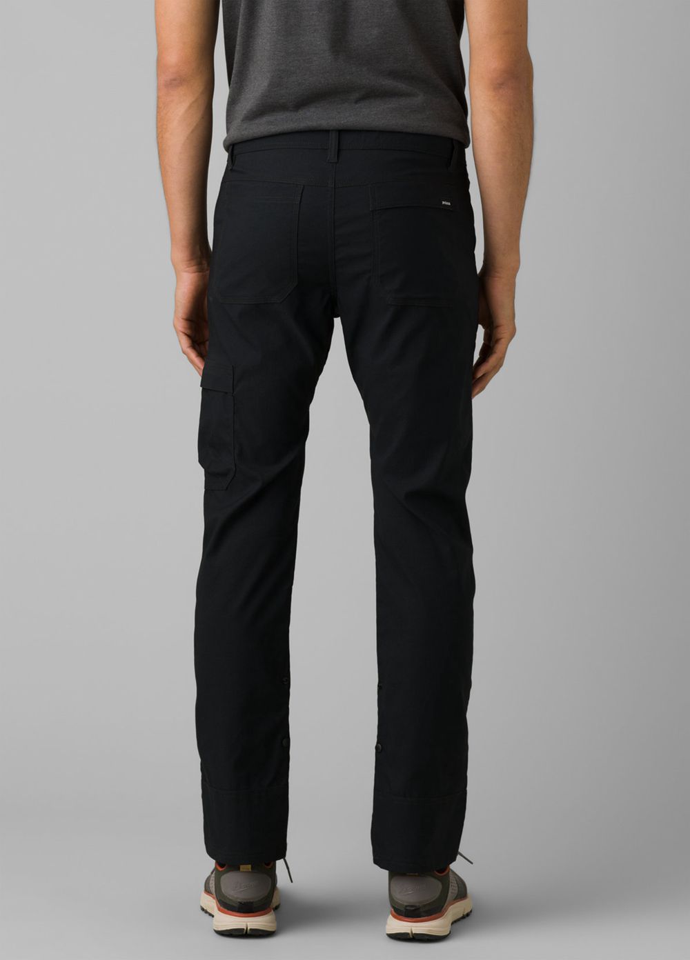 Black Men's PrAna Stretch Zion Slim II Pants | 26170-NXWT