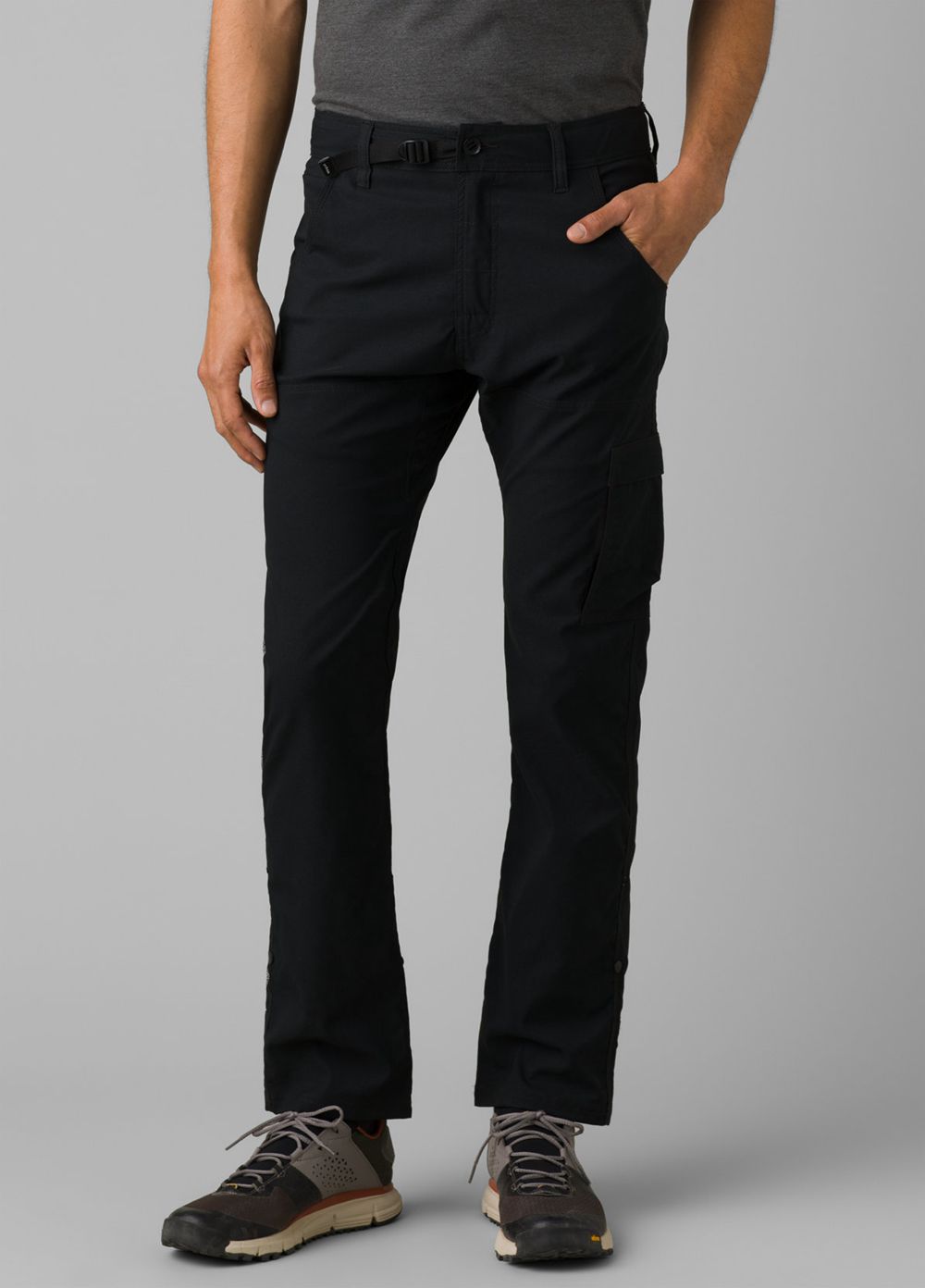 Black Men\'s PrAna Stretch Zion Slim II Pants | 26170-NXWT