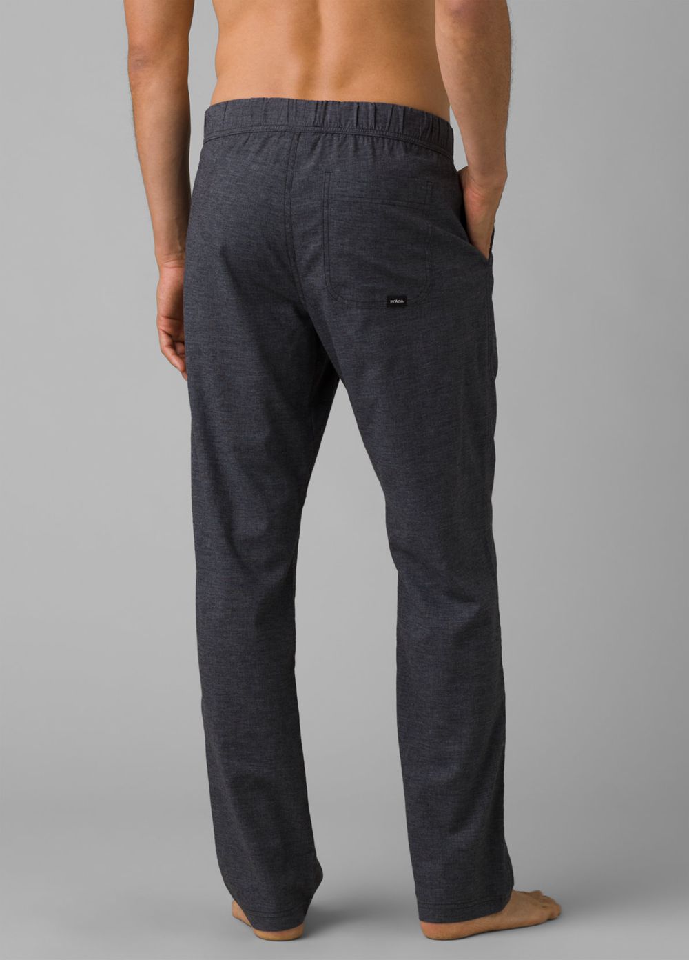 Black Men's PrAna Vaha E-Waist Pants | 42587-VQGJ