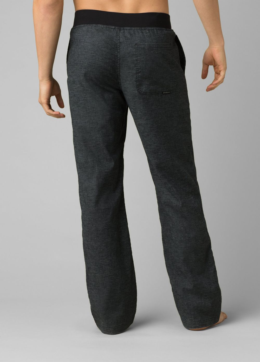 Black Men's PrAna Vaha Pants | 28796-QTHF