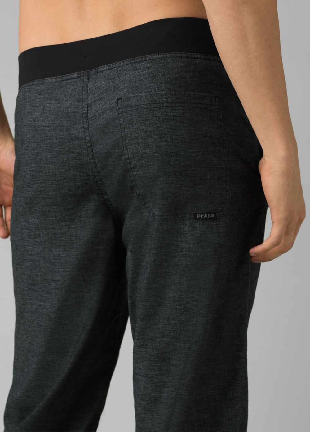 Black Men's PrAna Vaha Pants | 28796-QTHF