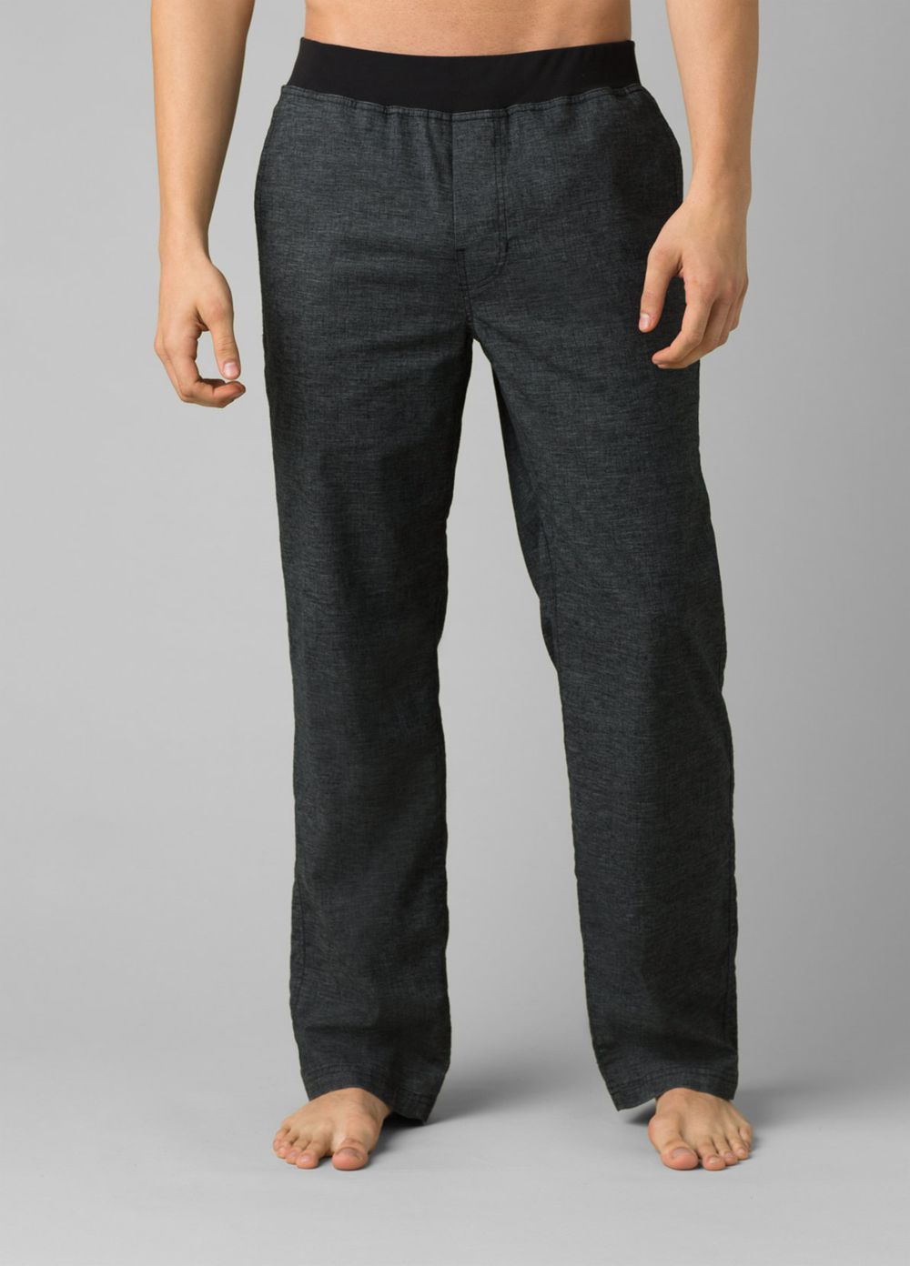 Black Men\'s PrAna Vaha Pants | 28796-QTHF