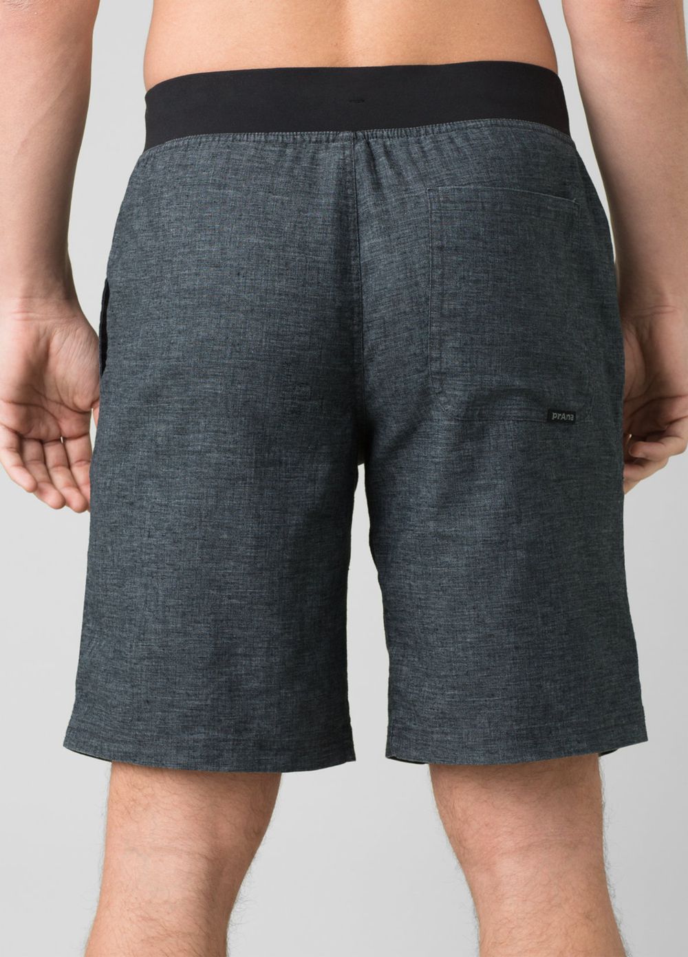 Black Men's PrAna Vaha Shorts | 12957-FJKZ