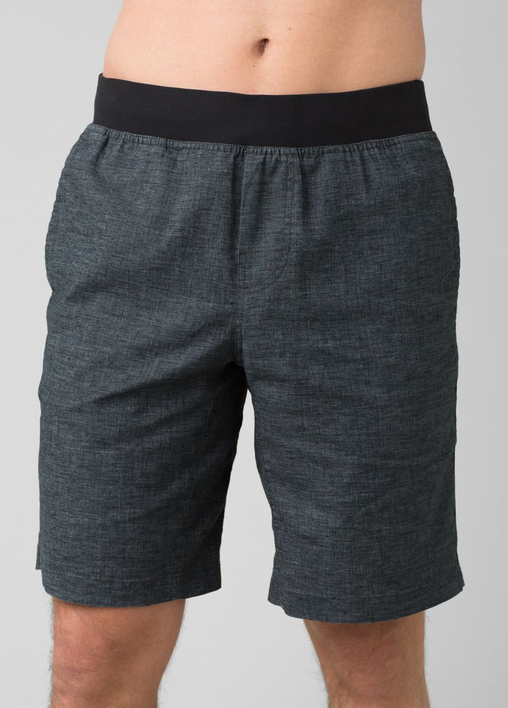 Black Men\'s PrAna Vaha Shorts | 12957-FJKZ