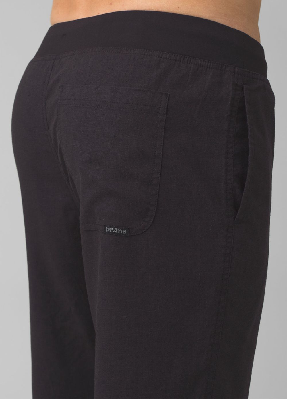 Black Men's PrAna Vaha Straight Pants | 14508-ZHKP