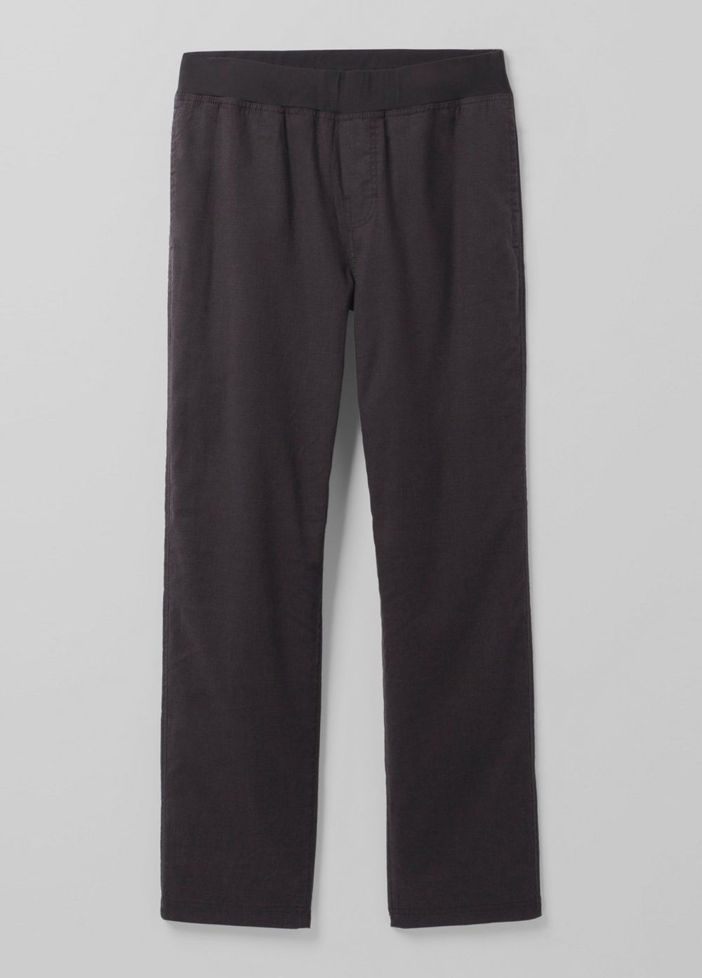 Black Men's PrAna Vaha Straight Pants | 14508-ZHKP