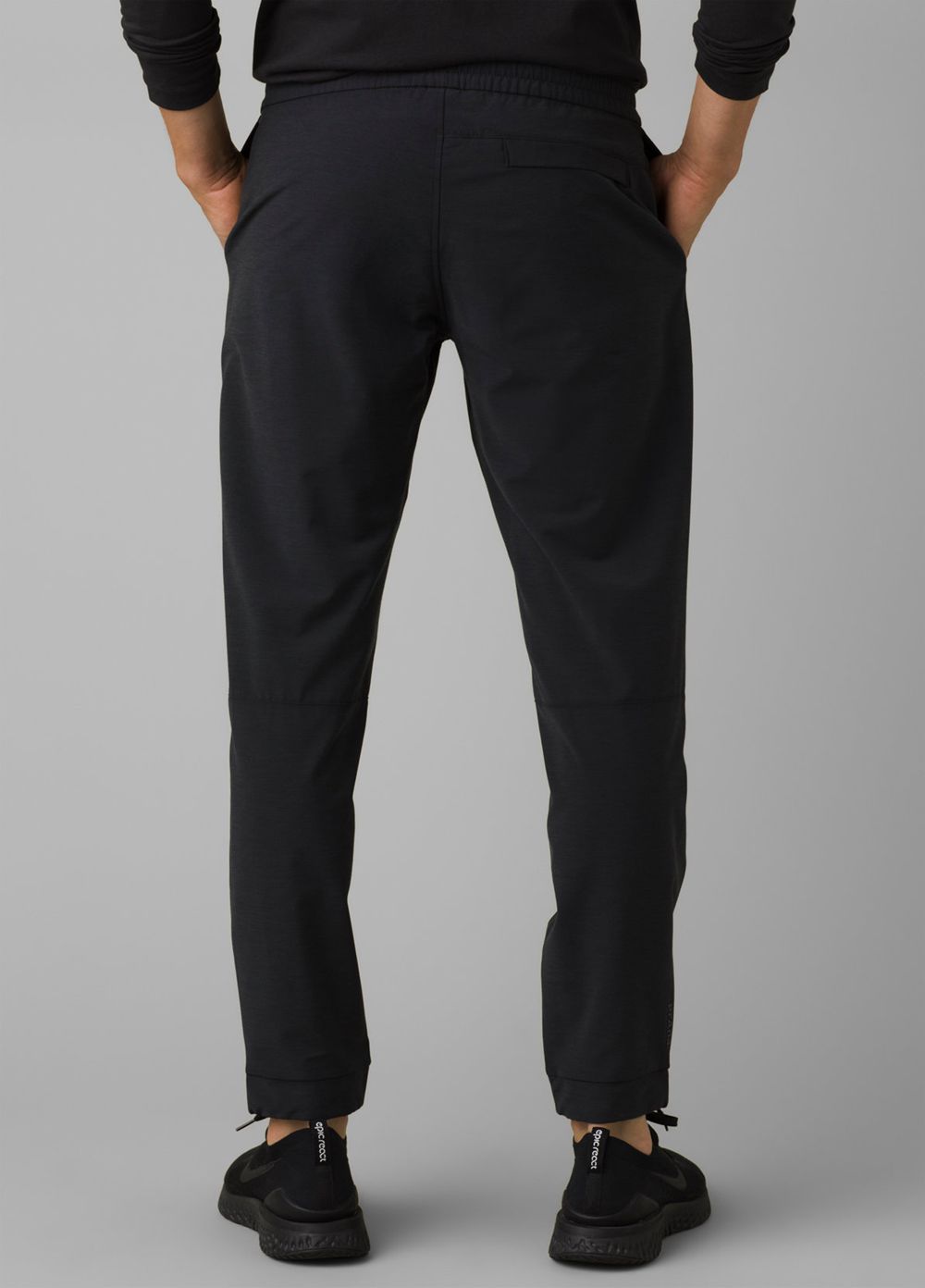 Black Men's PrAna West Edge Jogger Pants | 84763-QREM