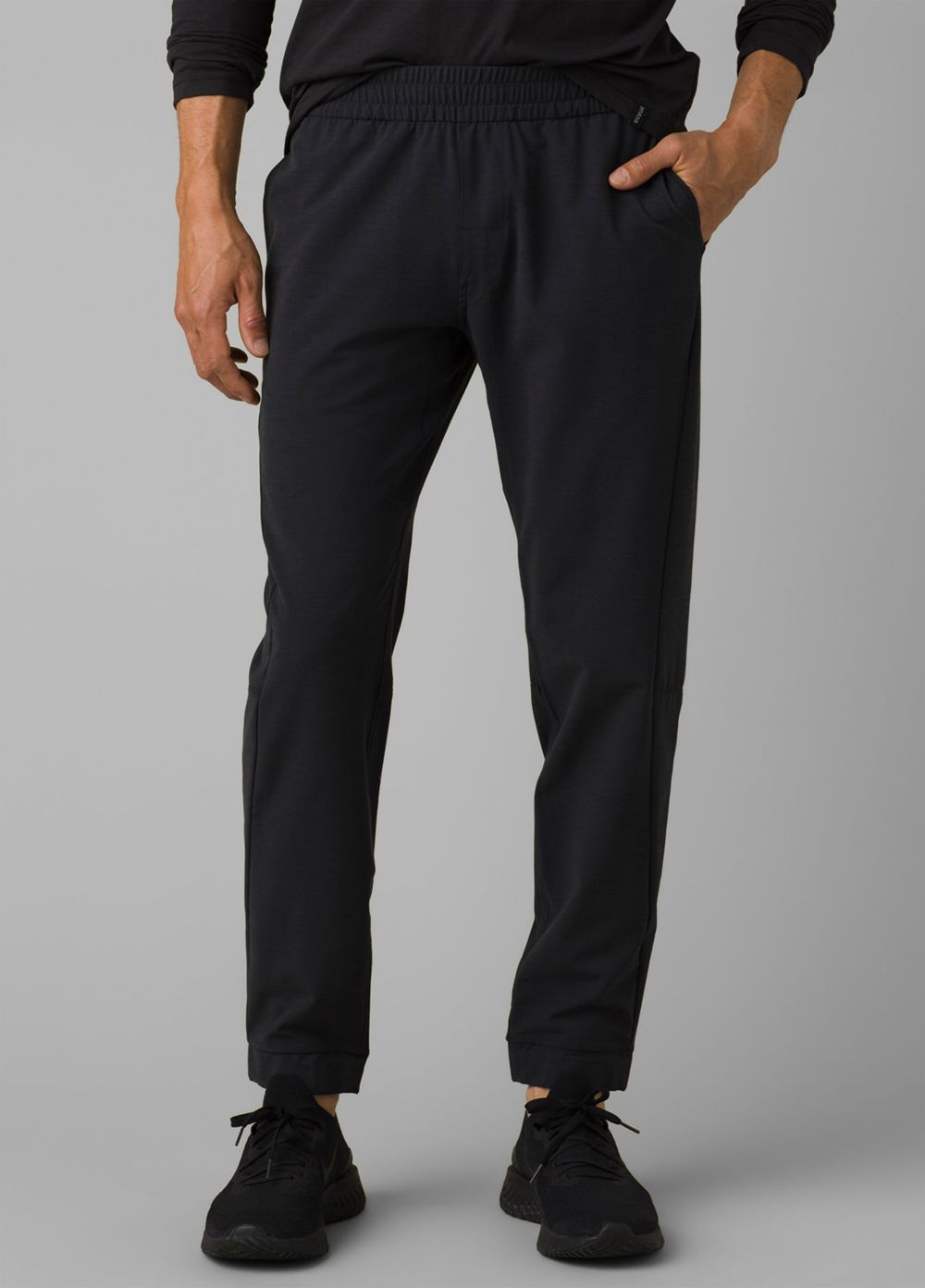 Black Men\'s PrAna West Edge Jogger Pants | 84763-QREM