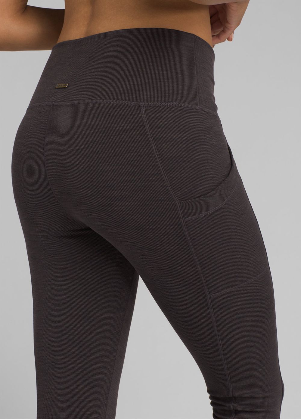 Black Women's PrAna Becksa 7/8 Leggings | 46902-OJND