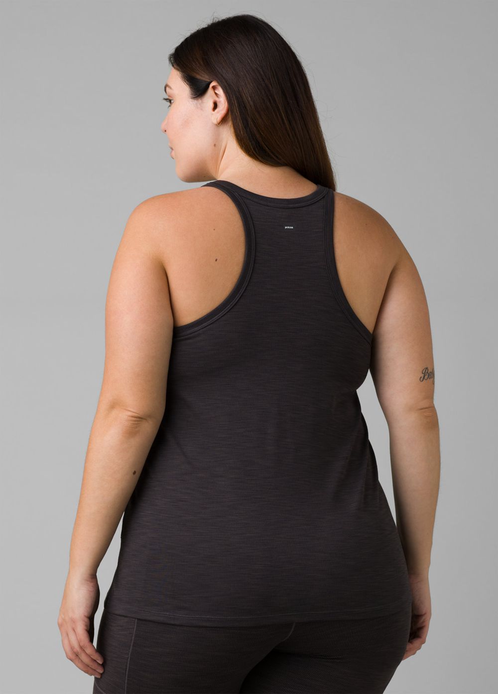 Black Women's PrAna Becksa Plus Tank Top | 78169-OTIN