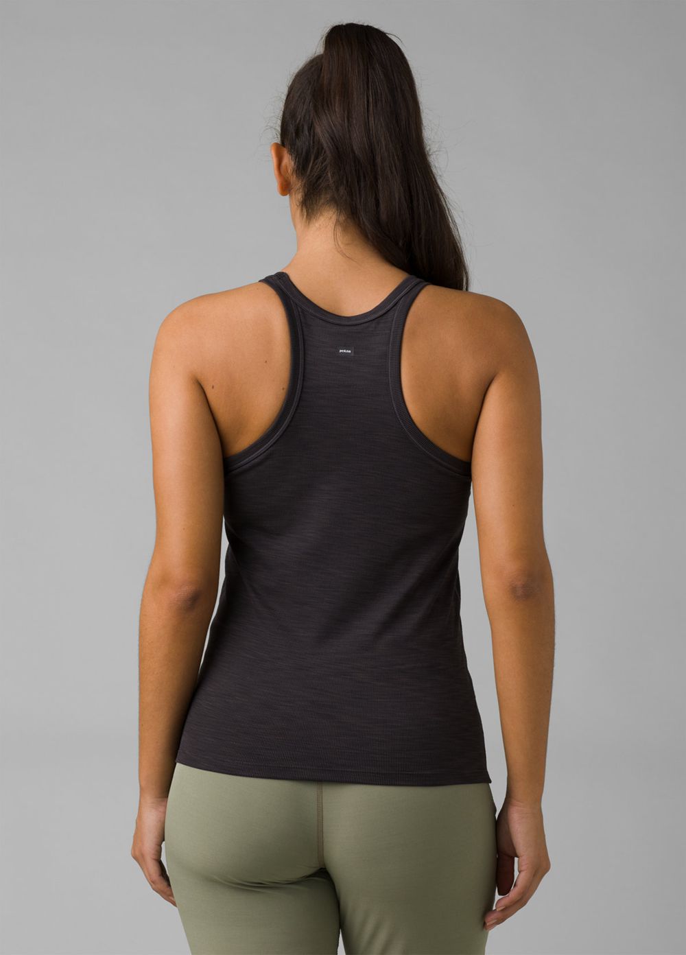 Black Women's PrAna Becksa Tank Top | 21437-RVXH