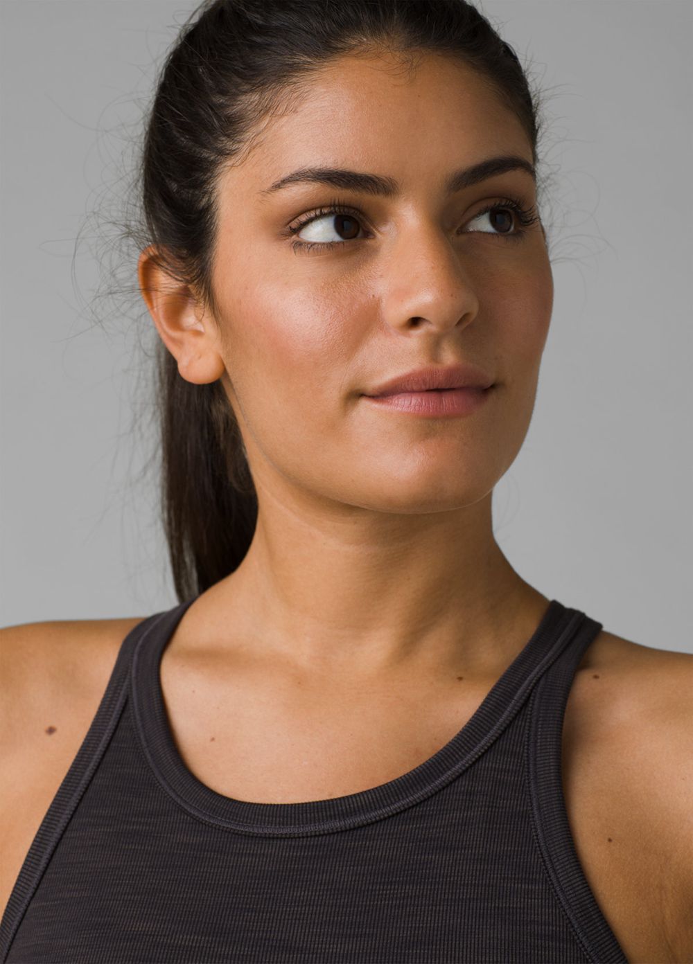 Black Women's PrAna Becksa Tank Top | 21437-RVXH