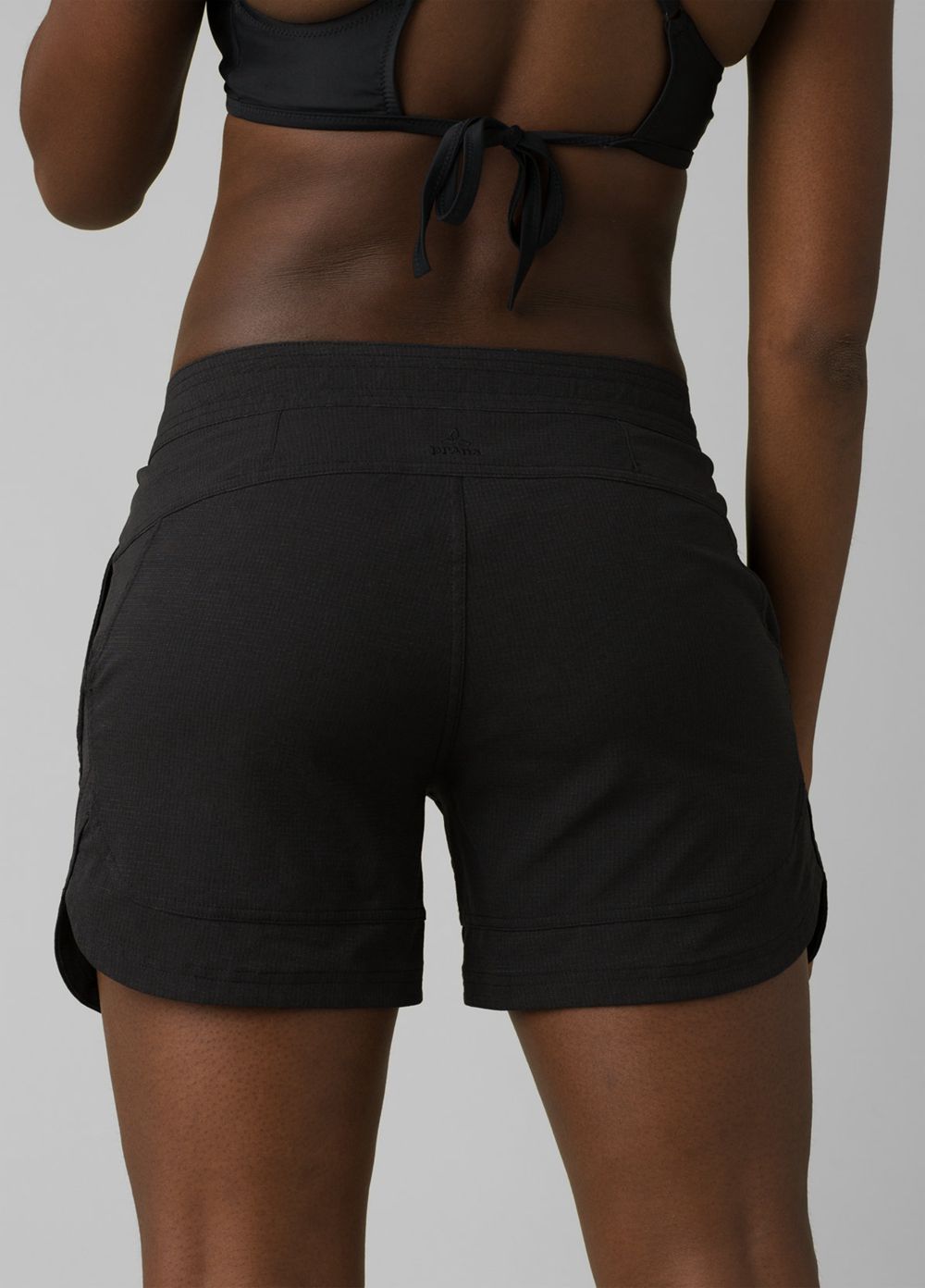 Black Women's PrAna Ebelie Shorts | 54860-PZWD