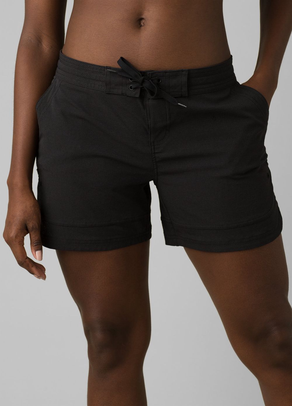 Black Women\'s PrAna Ebelie Shorts | 54860-PZWD