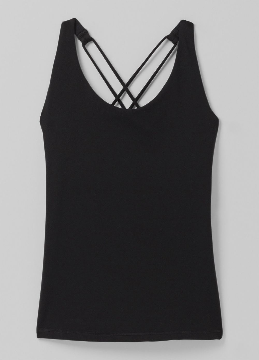 Black Women's PrAna Everyday Tank Top | 49765-PLHC