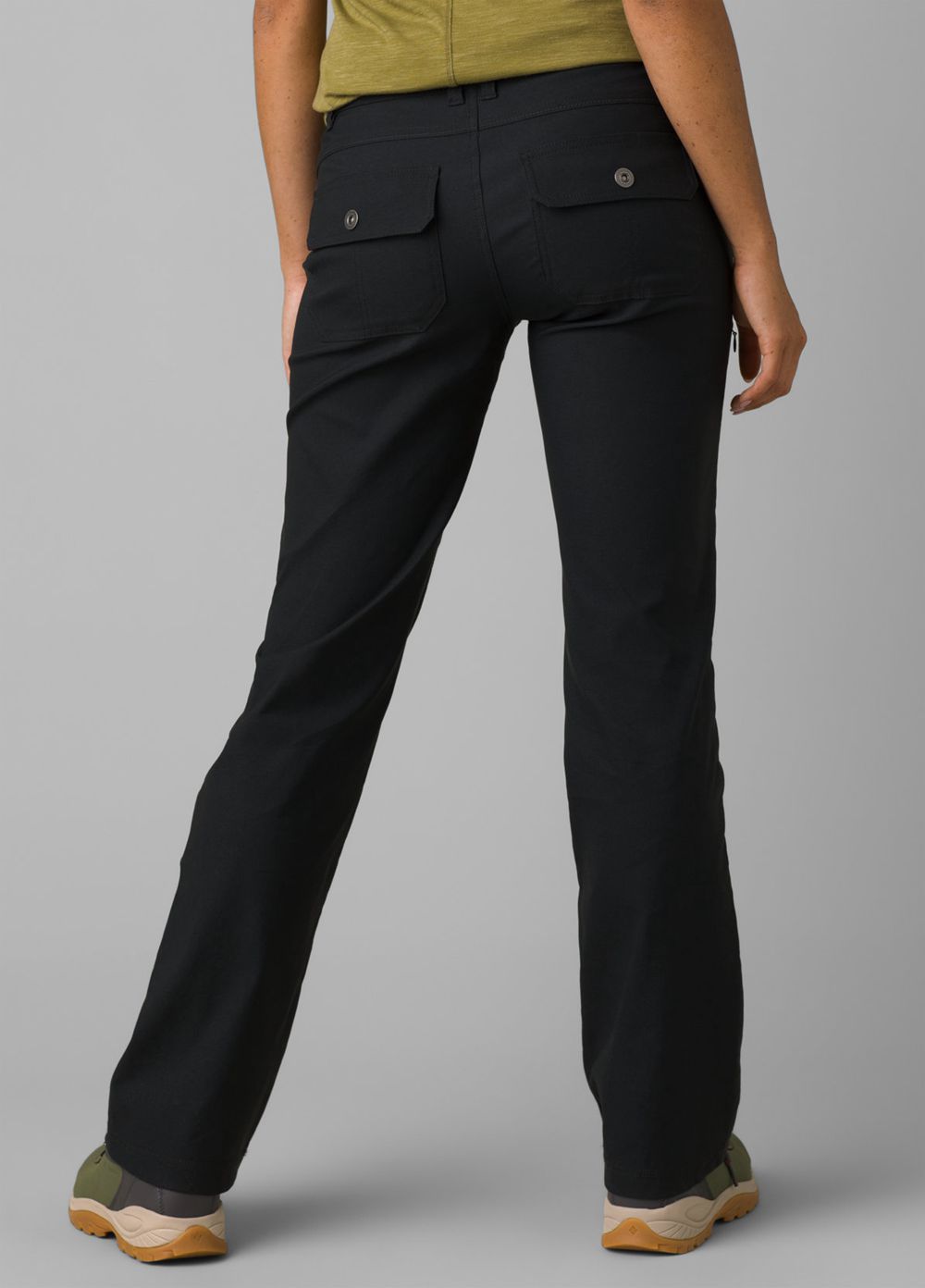 Black Women's PrAna Halle II Pants | 45107-LAFB