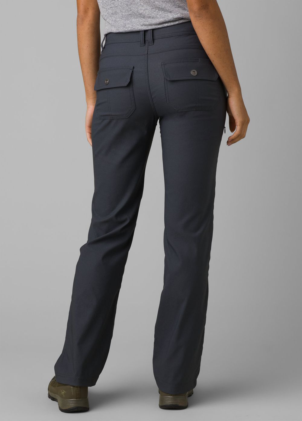 Black Women's PrAna Halle II Pants | 63751-NSEC