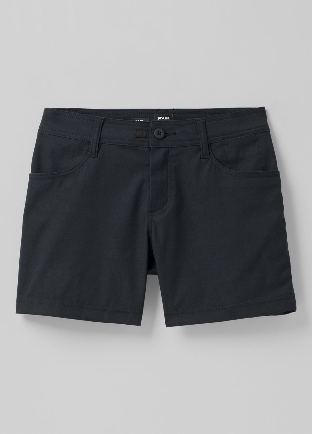 Black Women's PrAna Halle II Shorts | 01235-WVAG