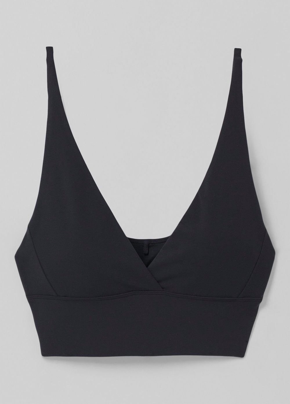 Black Women's PrAna Layna Brami Bra | 12356-VXNH