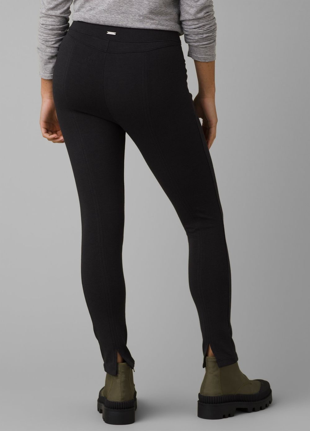 Black Women's PrAna Monte Baldo Leggings | 70354-WGVS