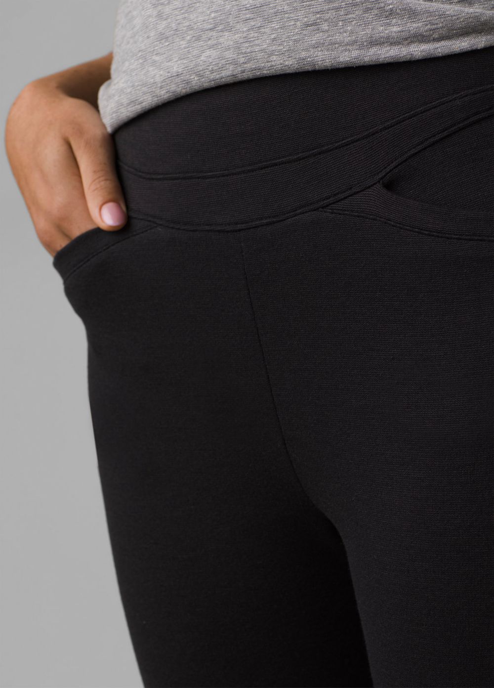 Black Women's PrAna Monte Baldo Leggings | 70354-WGVS