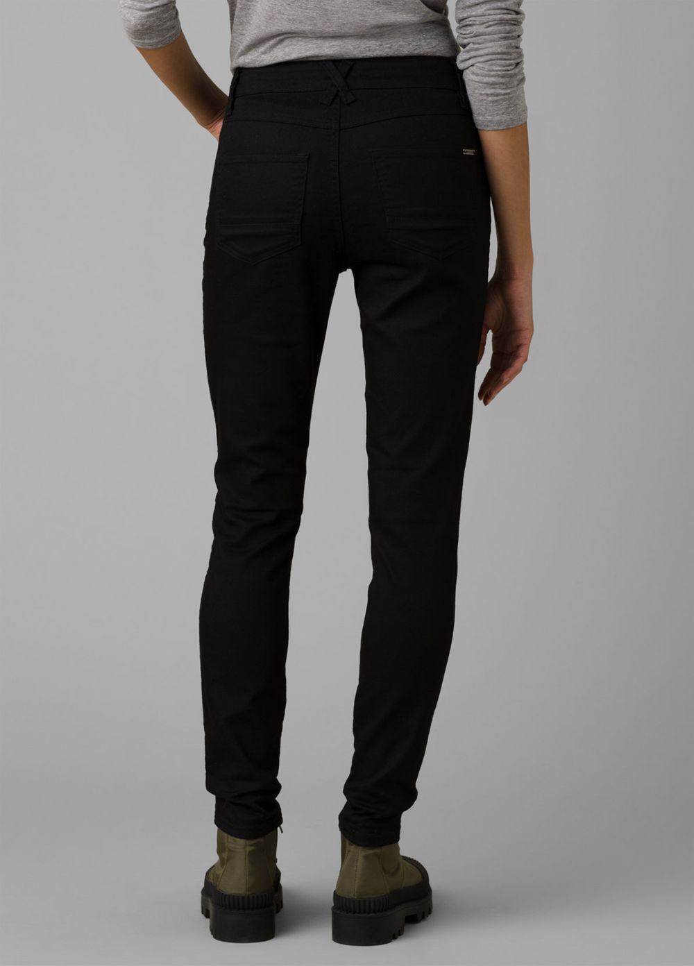 Black Women's PrAna Oday Jeans | 23084-TUCL