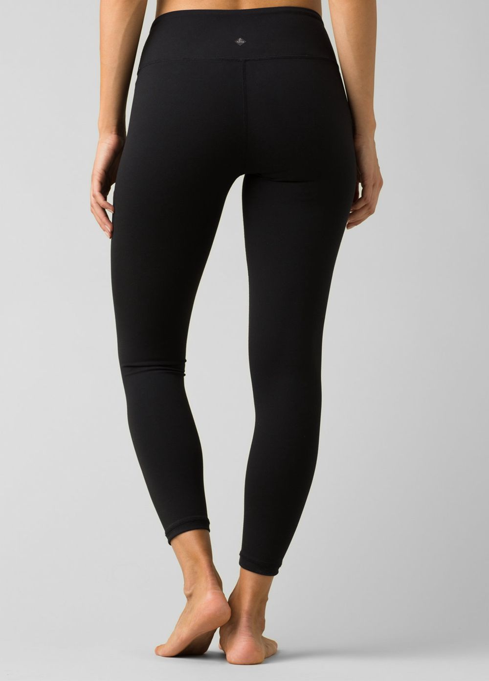 Black Women's PrAna Pillar 7/8 Leggings | 67832-PULC