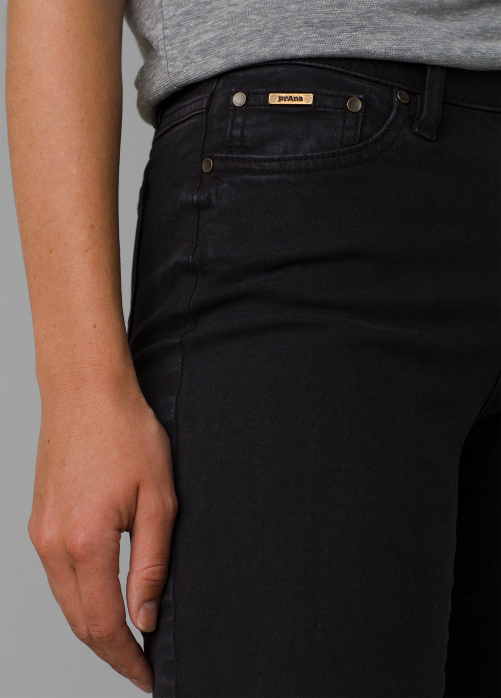 Black Women's PrAna Sienna Jeans | 68074-ONCV