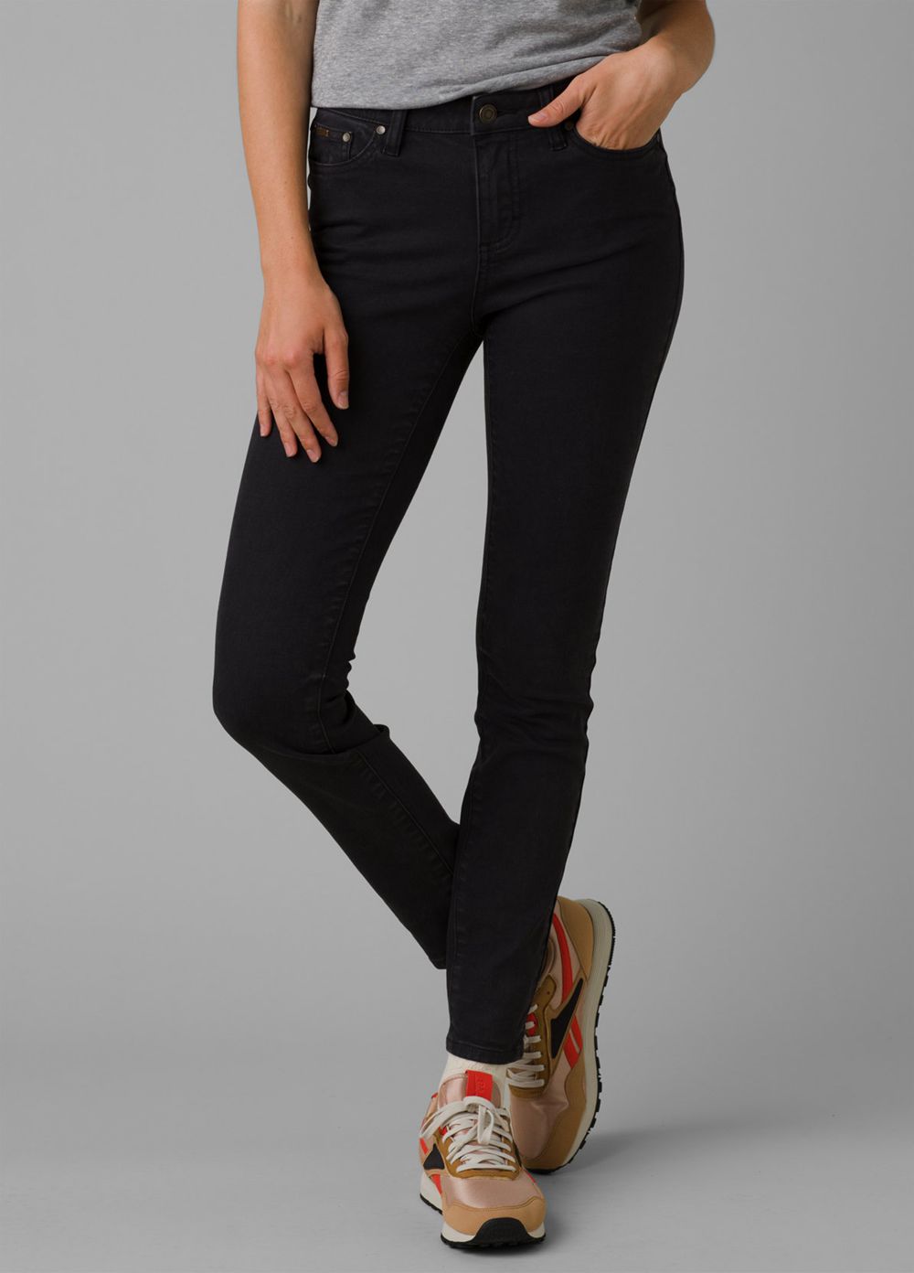 Black Women\'s PrAna Sienna Jeans | 68074-ONCV