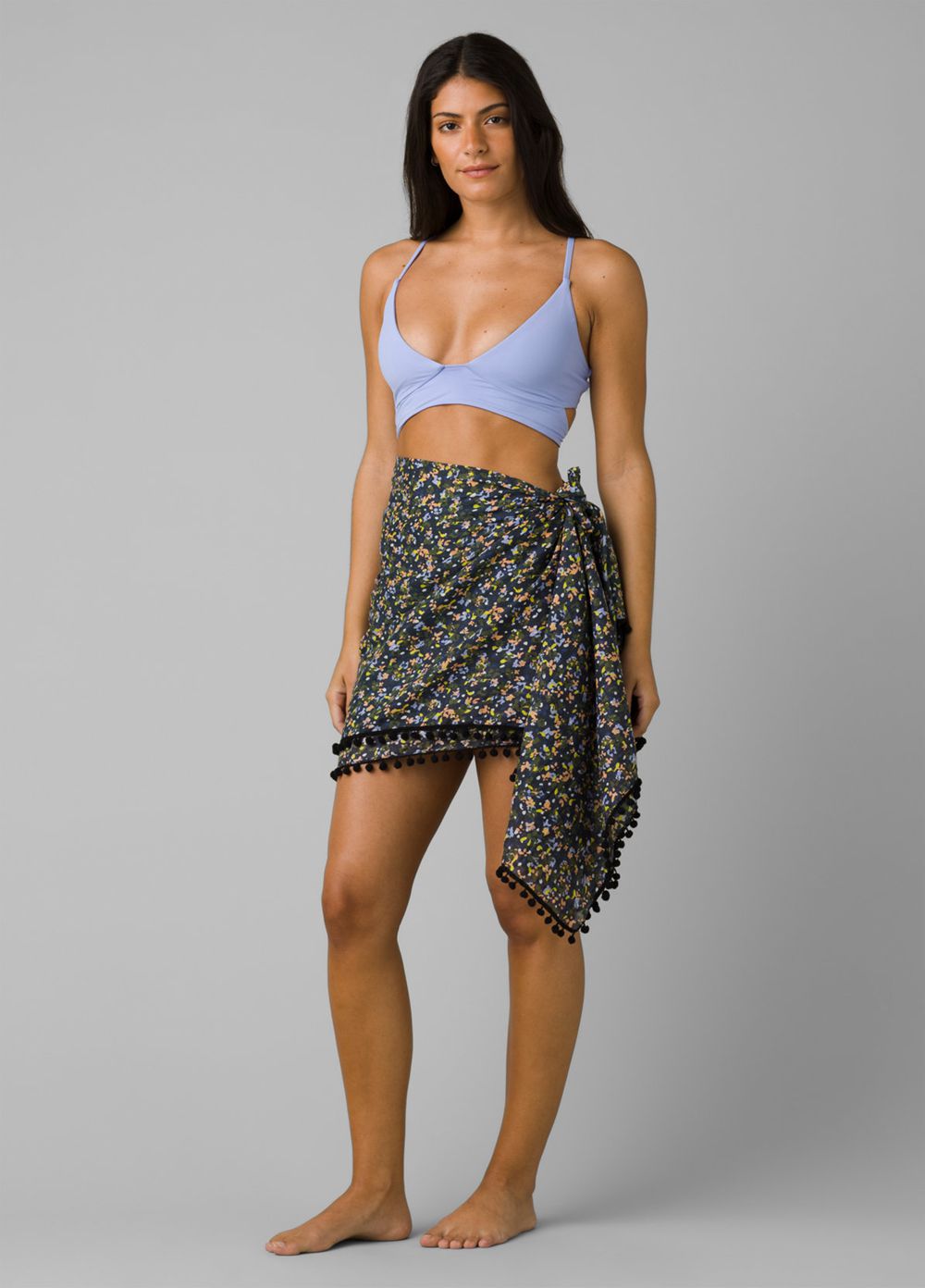 Black Women's PrAna Stefany Sarong | 96173-VUFO