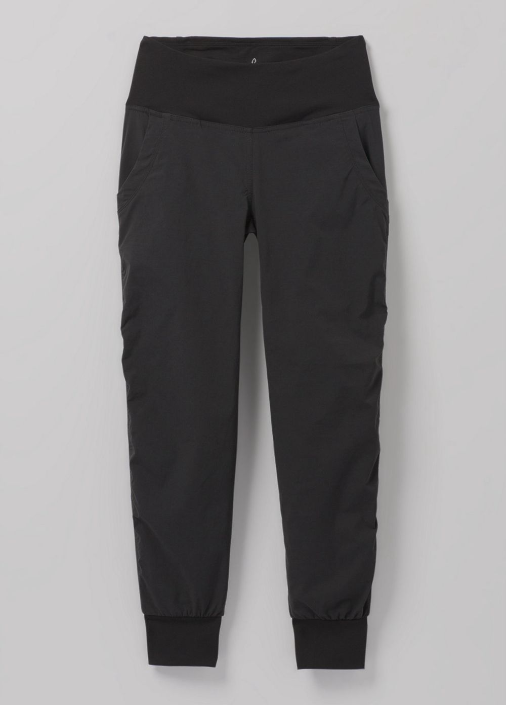 Black Women's PrAna Summit Jogger Pants | 06873-JIRQ