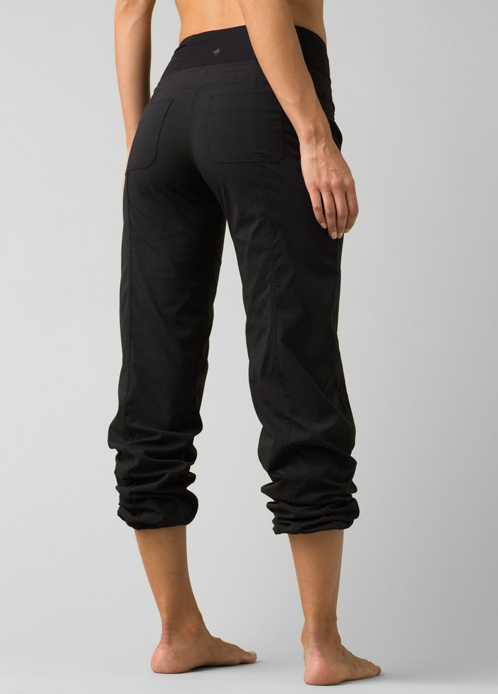 Black Women's PrAna Summit Pants | 04852-NHSY